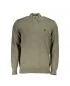 TIMBERLAND - Pull Col zippé - kaki